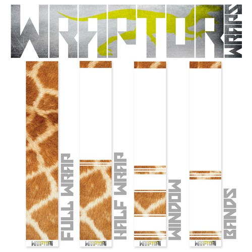 Archery arrow wraps wraptor - arrow,