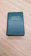 VINTAGE 1964 BURGESS & BOWES  MIDGET SERIES - ENGLISH DICTIONARY - MINIATURE