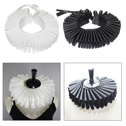 Elizabethan neck ruff ruffled - elizabethan,