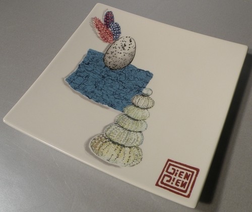 New small square plate - , nr.2