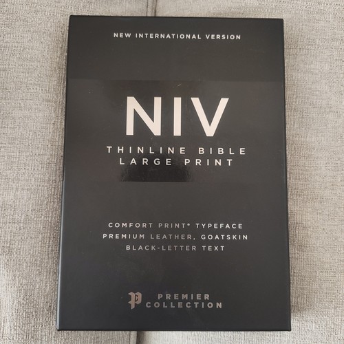 Niv thinline bible large - large, print