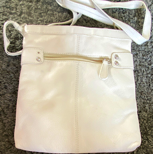 Hotter white leather crossbody - hotter,