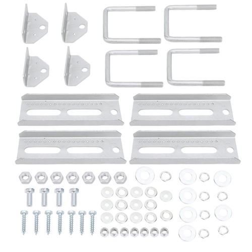 Boat trailer bunk - bunk, brackets
