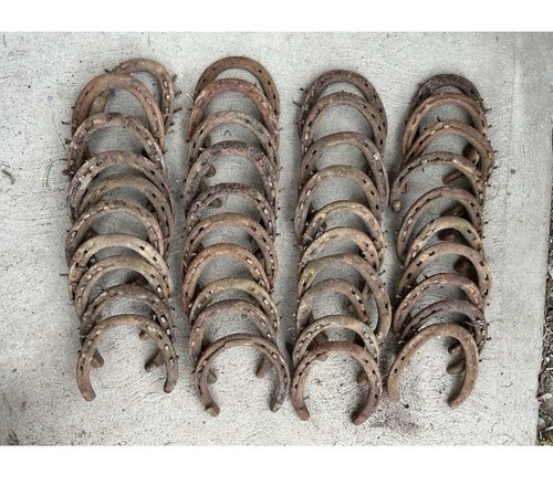 Used steel horseshoes - 40,