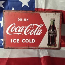 Coca Cola Vintage Metal Wall