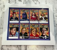 Framed: Lot of 8 Willy Wonka