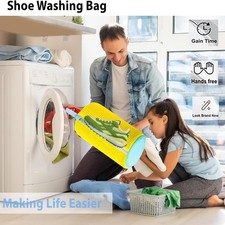 Shoe Washing Machine Bag with