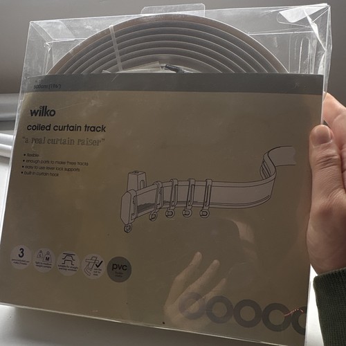 Wilko curtain track pvc - curtain,