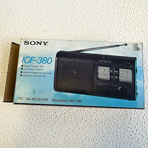 Vintage sony icf - sony, am/fm