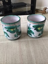 Pair of Large Tintagel Pottery