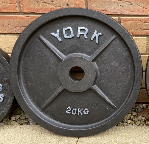 Single 20kg york olympic - 20kg,