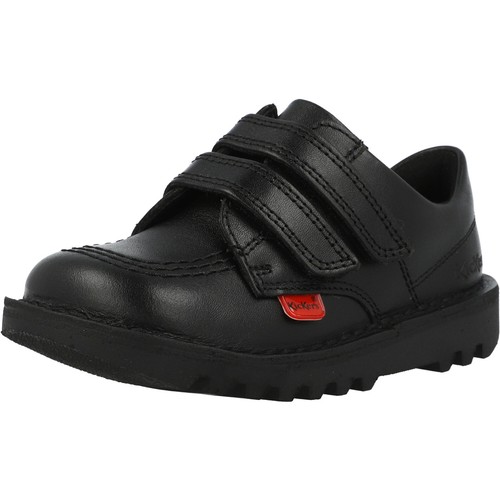 Kickers kick black leather - kickers,