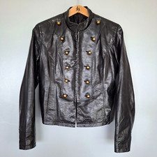 Vintage 90s Womens Leather