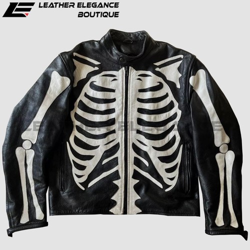 Men bones biker punk rock - men's,