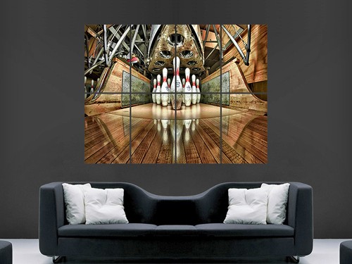 Tenpin bowling alley - , art