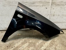 SEAT IBIZA 6J 2014 FRONT DRIVER SIDE BLACK LZ9Y WING - DENTS & SCRATCHES   #10A