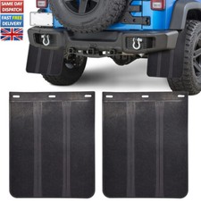 UK Universal Commercial Rubber Mud Flaps Mudflaps- Truck/Trailer/Van/CAR 15"x12"