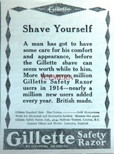 GILLETTE Safety Razor Shaving