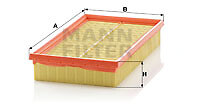 Air filter mann - mann-filter, c