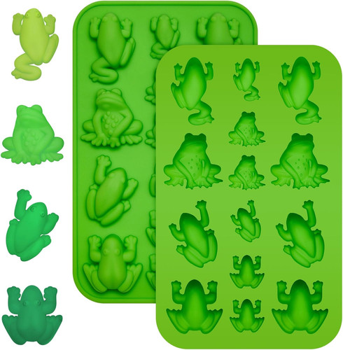Frog silicone mold - frog,