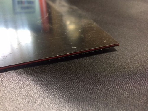 Black red pickguard for - black,