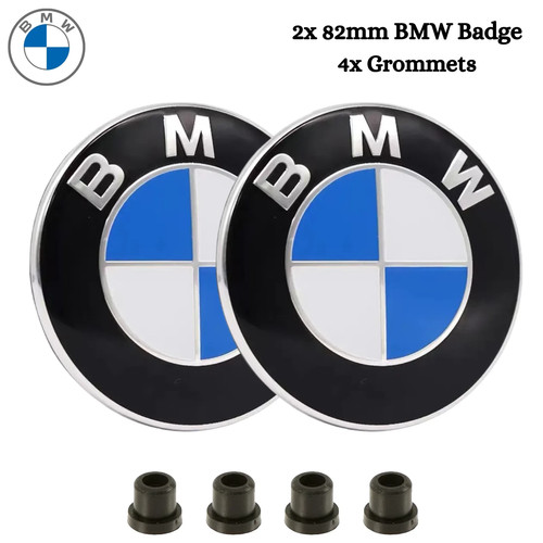 82mm bonnet badge emblem - x,