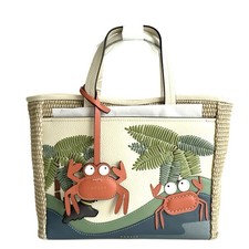 RADLEY Handbag Natural Raffia