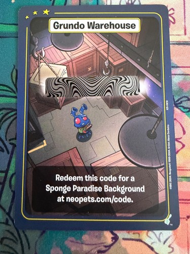 Neopets tcg grundo warehouse - neopets, grundo's