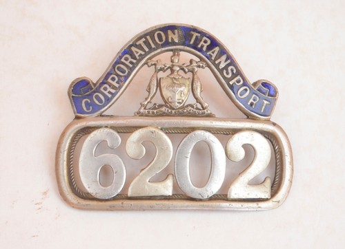 Bus tramway cap badge glasgow - badge,