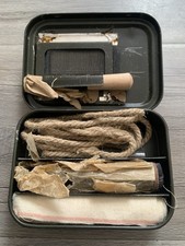 New Late WW2 British SMLE Lee Enfield.303 M617 Cleaning Kit Tin & Contents