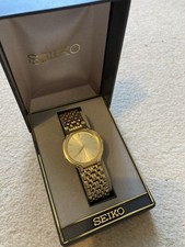 Seiko Men's Gold-Plated Watch