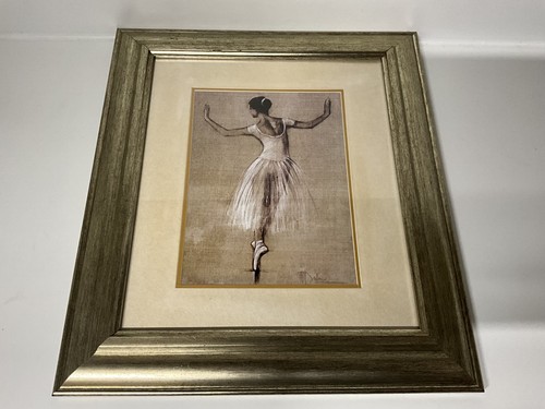 Framed vintage print - vintage,