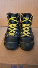 AKU Black Leather Goretex Hiking Boots - Goretex lined Vibram Soles - UK 7.5