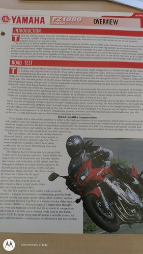 Yamaha fz1000 fazer and - fz1000,