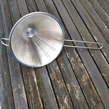 Jasper Conran Stainless Steel Strainer Sieve Rare Vintage Retro made in INDIA