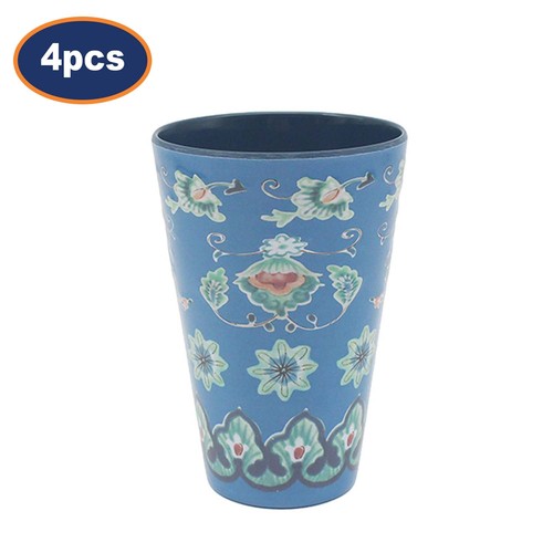 Melamine beaker blue tuscany - melamine,