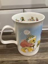 Vintage Playtime Teddy Winter Scene Roy Kirkham 1993 Fine Bone China Mug 325ml