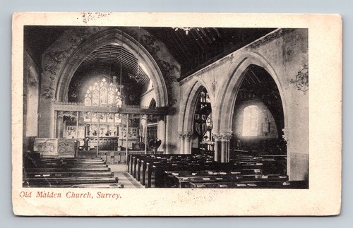 England old malden church - england,