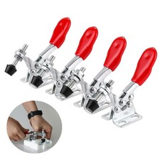 1-4x Set Red Toggle Clamp GH-201A 201-A Quick Release Tools Horizontal Supplies