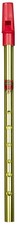 Flageolet brass - flageolet, d.