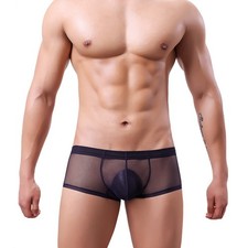 Men's Mid Waist Transparent