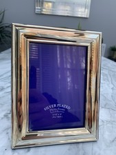 Silver Plate Photo Frame