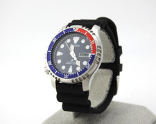 Citizen Pepsi Bezel Promaster Diver's Watch 8203-R011685 W/Ben Nevis Strap