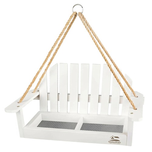 Solution4patio white swing - white,