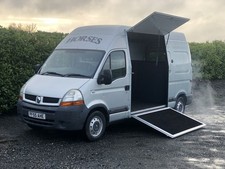 Renault Master horse box 3.5