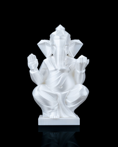 Lord ganesha statue - ganesha, white
