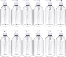 12x 500ml Empty Plastic