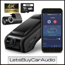 THINKWARE U1000 PLUS 4K UHD FRONT & 1080P REAR DASHCAM, 64GB, GPS, BLUETOOTH