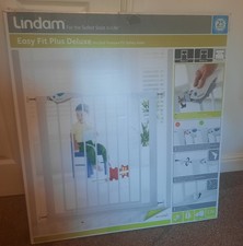 Lindam Baby Gate Easy Fit Plus Deluxe - New in box