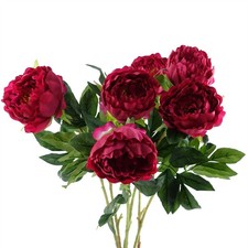 Artificial Flowers Dark Pink